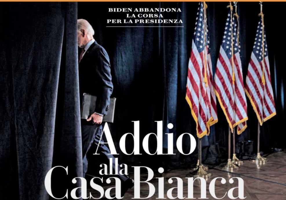 Le prime pagine dei quotidiani di Lunedi 22 luglio