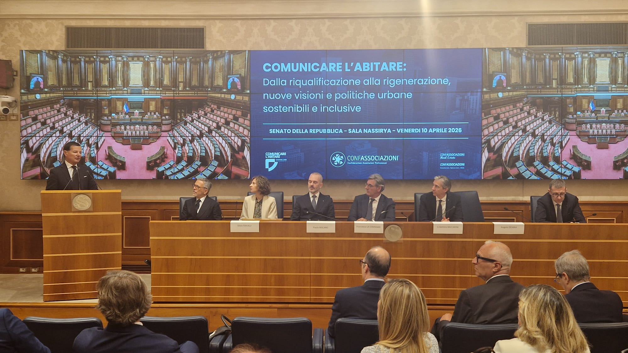 Rigenerazione Urbana: istituzioni e professionisti a confronto in Senato